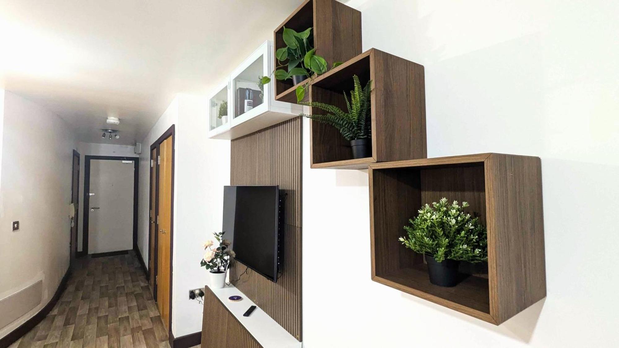 Luxurious Birmingham City Apartment Ngoại thất bức ảnh