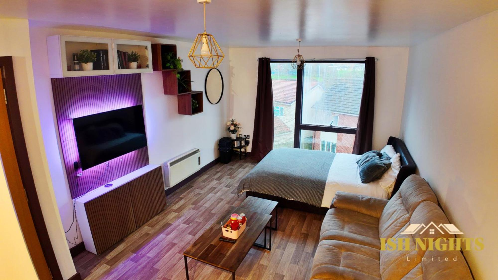 Luxurious Birmingham City Apartment Ngoại thất bức ảnh